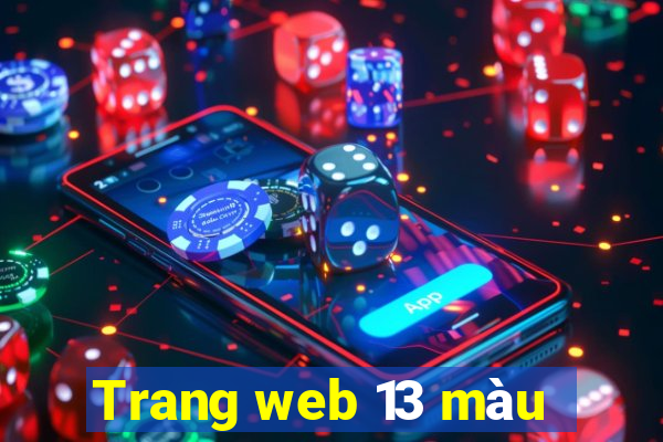 Trang web 13 màu