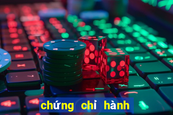 chứng chỉ hành nghề luật sư