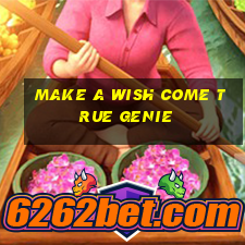 make a wish come true genie