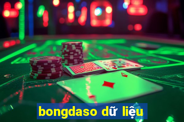 bongdaso dữ liệu