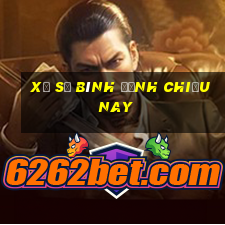 xổ số bình định chiều nay