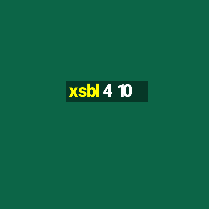 xsbl 4 10