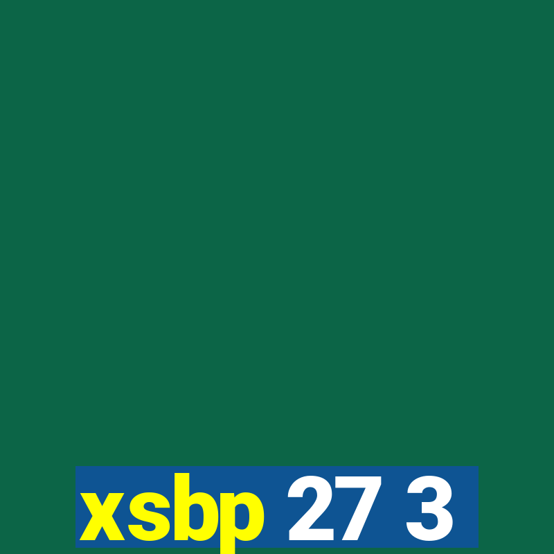 xsbp 27 3