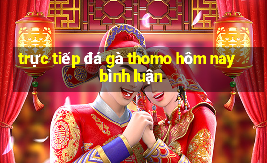 trực tiếp đá gà thomo hôm nay bình luận