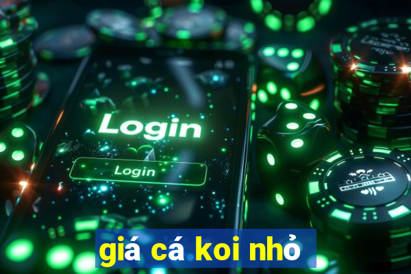 giá cá koi nhỏ