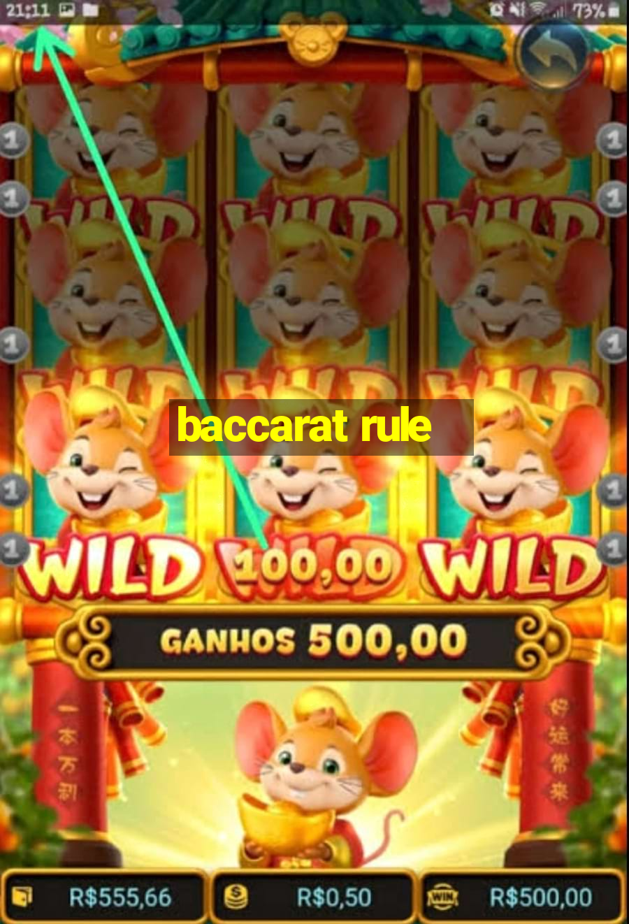 baccarat rule