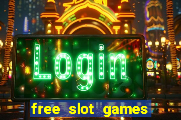 free slot games with bonus