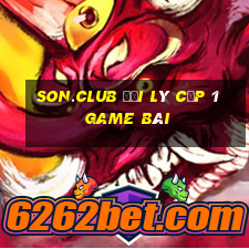 Son.Club Đại Lý Cấp 1 Game Bài