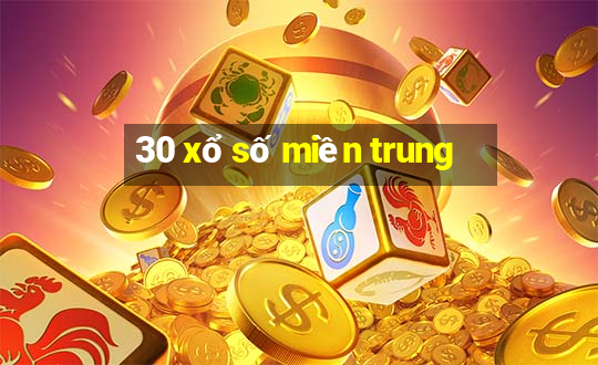 30 xổ số miền trung