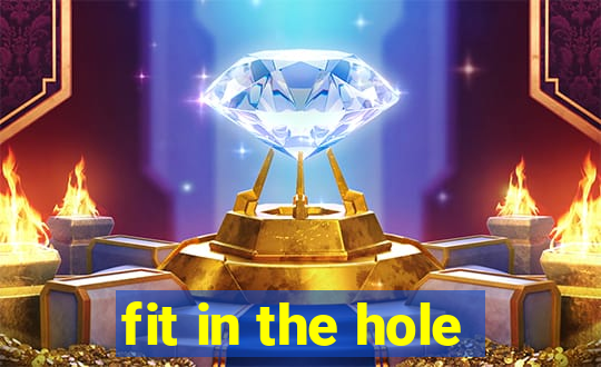 fit in the hole