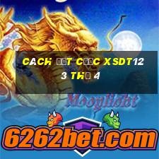 Cách đặt cược XSDT123 Thứ 4