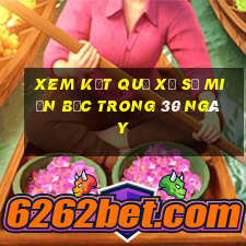 xem kết quả xổ số miền bắc trong 30 ngày