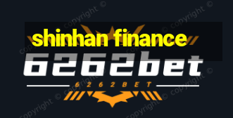 shinhan finance