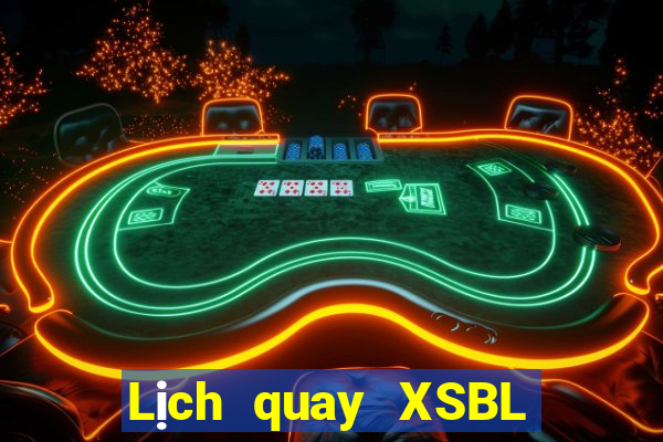 Lịch quay XSBL ngày 15