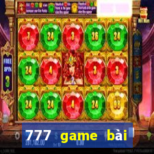 777 game bài đánh cá trò chơi