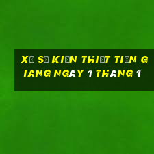 xổ số kiến thiết tiền giang ngày 1 tháng 1