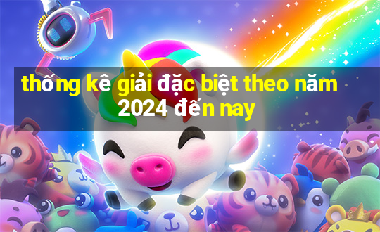 thống kê giải đặc biệt theo năm 2024 đến nay