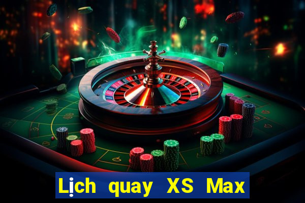 Lịch quay XS Max 4D ngày 19