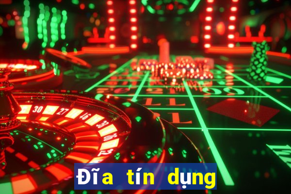 Đĩa tín dụng xổ số