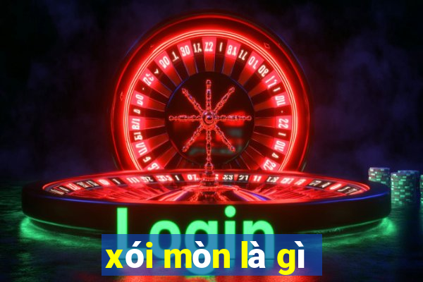 xói mòn là gì