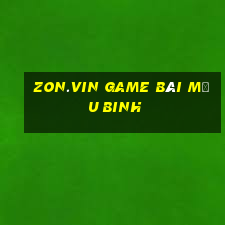 Zon.Vin Game Bài Mậu Binh