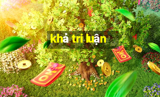 khả tri luận