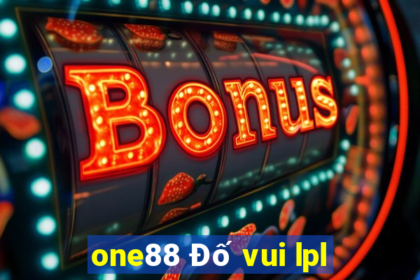 one88 Đố vui lpl