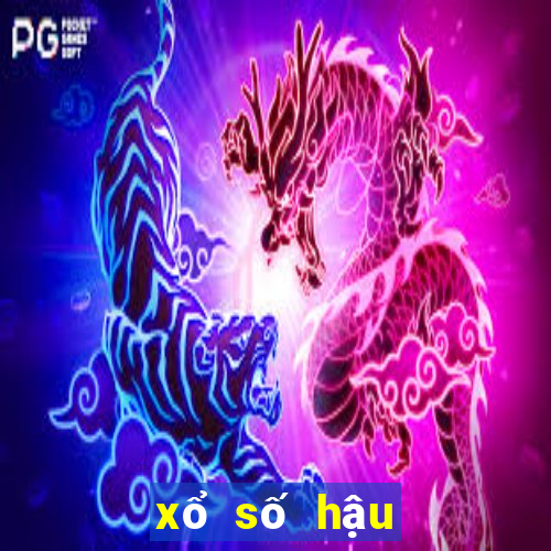 xổ số hậu giang kqxs