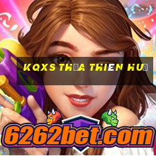 kqxs thừa thiên huế