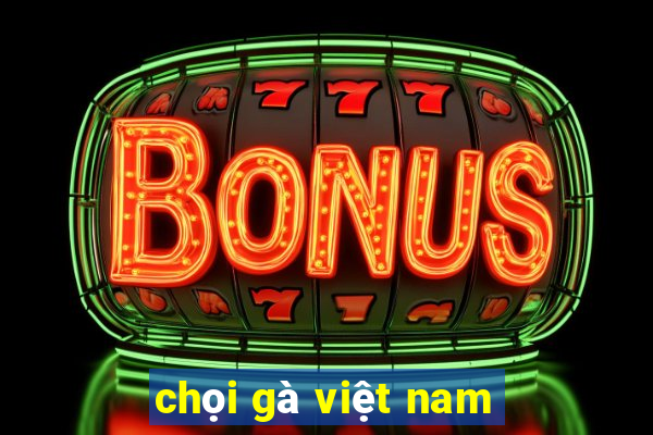 chọi gà việt nam