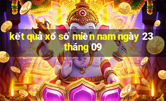 kết quả xổ số miền nam ngày 23 tháng 09