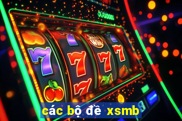 các bộ đề xsmb