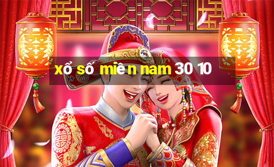 xổ số miền nam 30 10