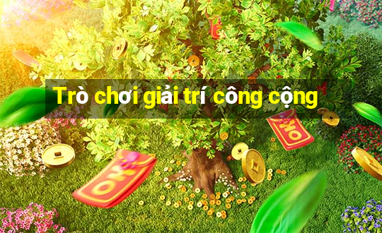 Trò chơi giải trí công cộng