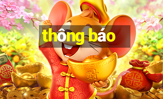 thông báo