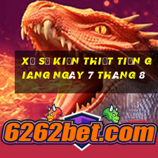 xổ số kiến thiết tiền giang ngày 7 tháng 8