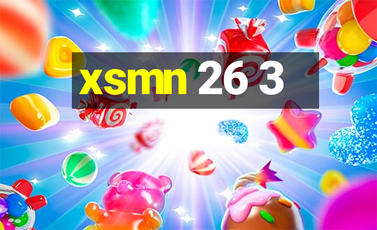 xsmn 26 3