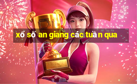 xổ số an giang các tuần qua