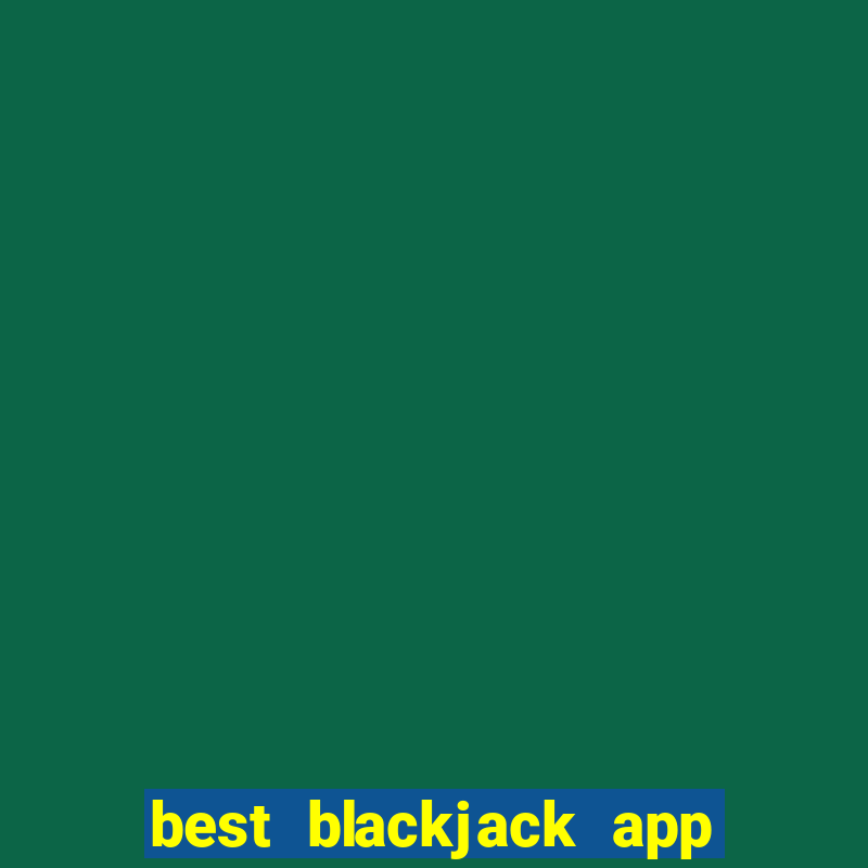 best blackjack app on iphone