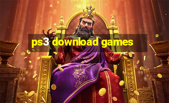 ps3 download games