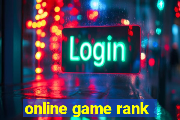 online game rank