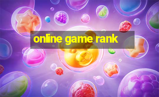 online game rank