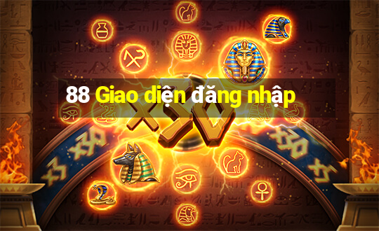 88 Giao diện đăng nhập