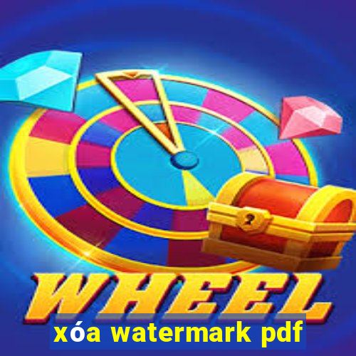 xóa watermark pdf