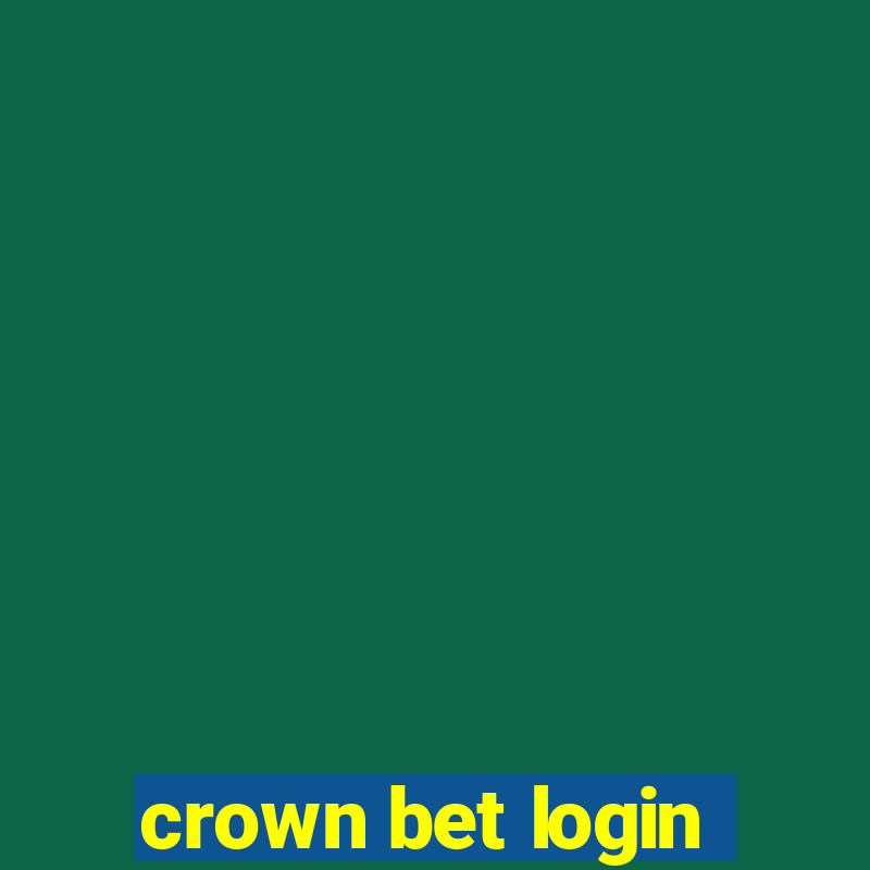 crown bet login