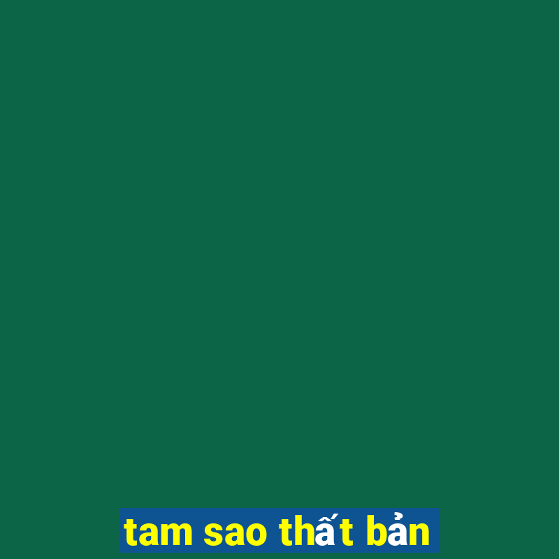 tam sao thất bản