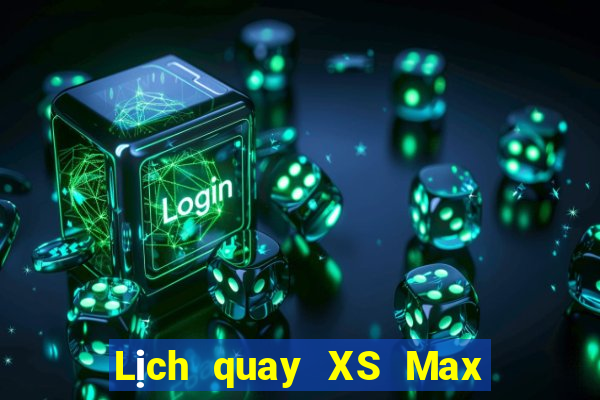 Lịch quay XS Max 3D ngày 31