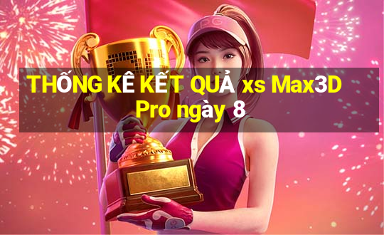 THỐNG KÊ KẾT QUẢ xs Max3D Pro ngày 8