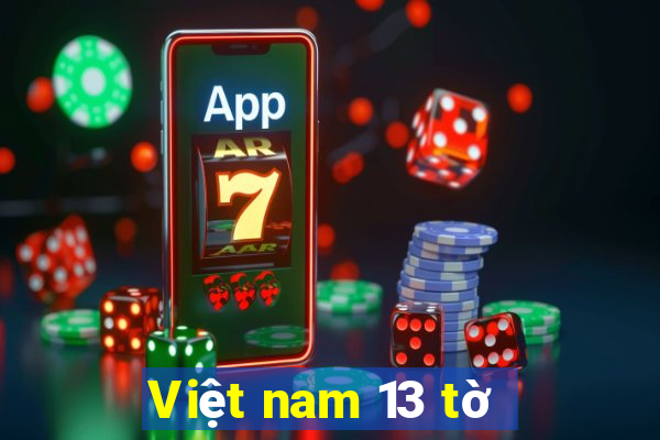 Việt nam 13 tờ