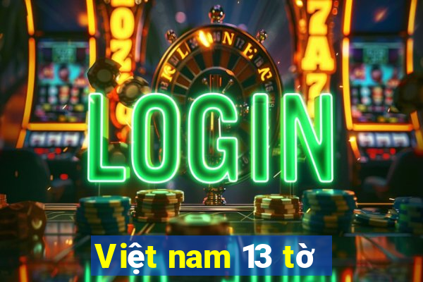 Việt nam 13 tờ